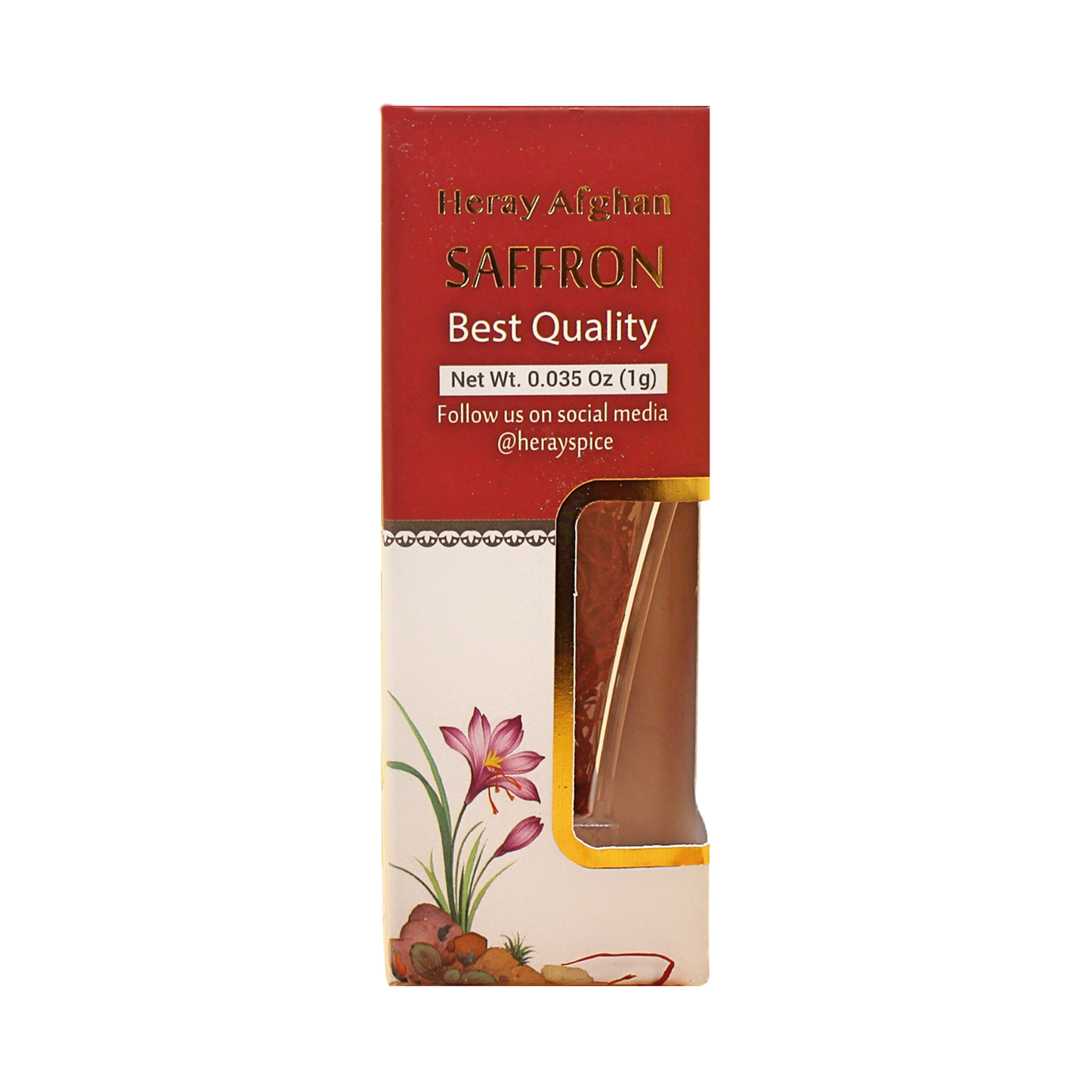 1 Gram - Heray Saffron, Afghani Superior Negin Quality