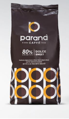 Dolce Sweet Whole Bean Italian Coffee 2.2lb