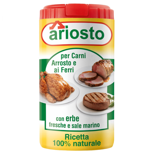 Ariosto Roasted and Grilled Meat Seasoning made in Italy, Pantry Staple.