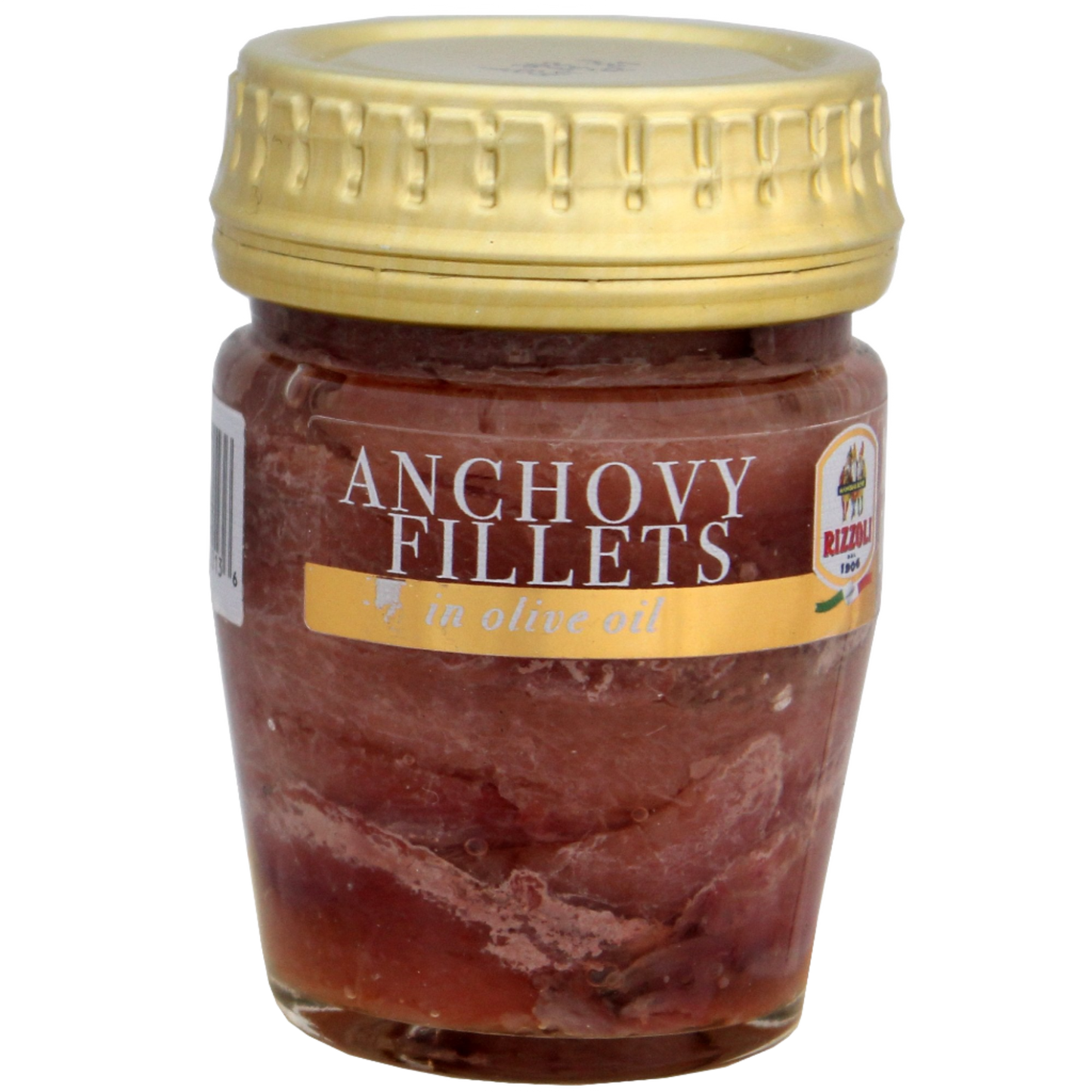 Anchovy Fillets in Olive Oil - glass jar - 2.04oz (58gm)