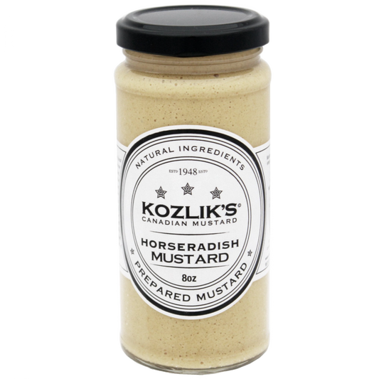 Kozlik's Canadian Mustard Horseradish Mustard 8oz