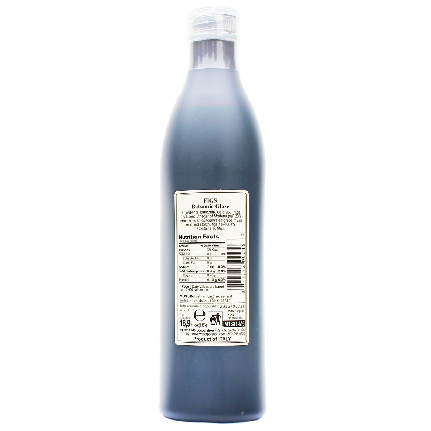 Fig Flavored Balsamic Glaze, 16.9oz (500ml)