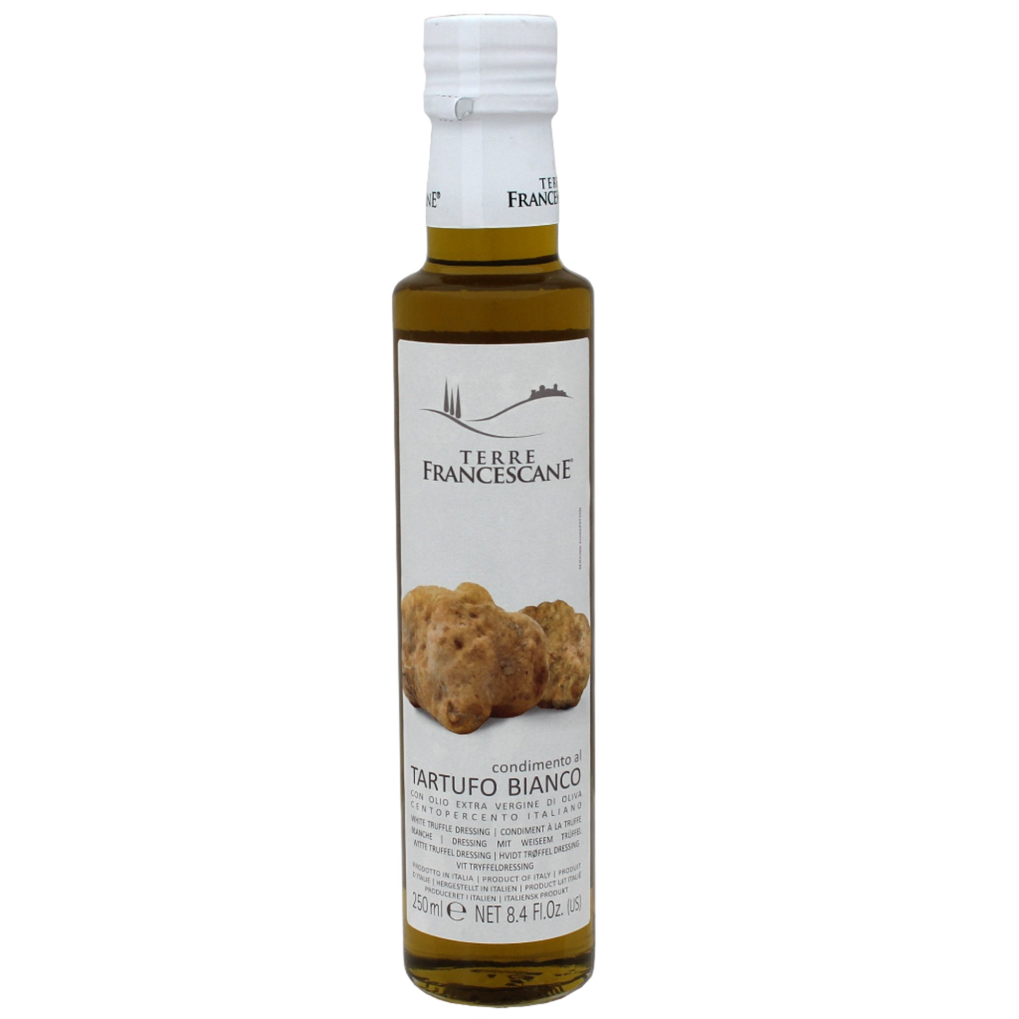 100% Italian Olive Oil in Glass Bottle Terre Francescane