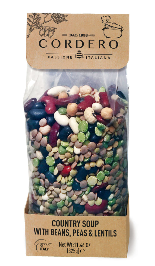"Cordero" Country Soup with Beans, Peas & Lentils, 11.46oz