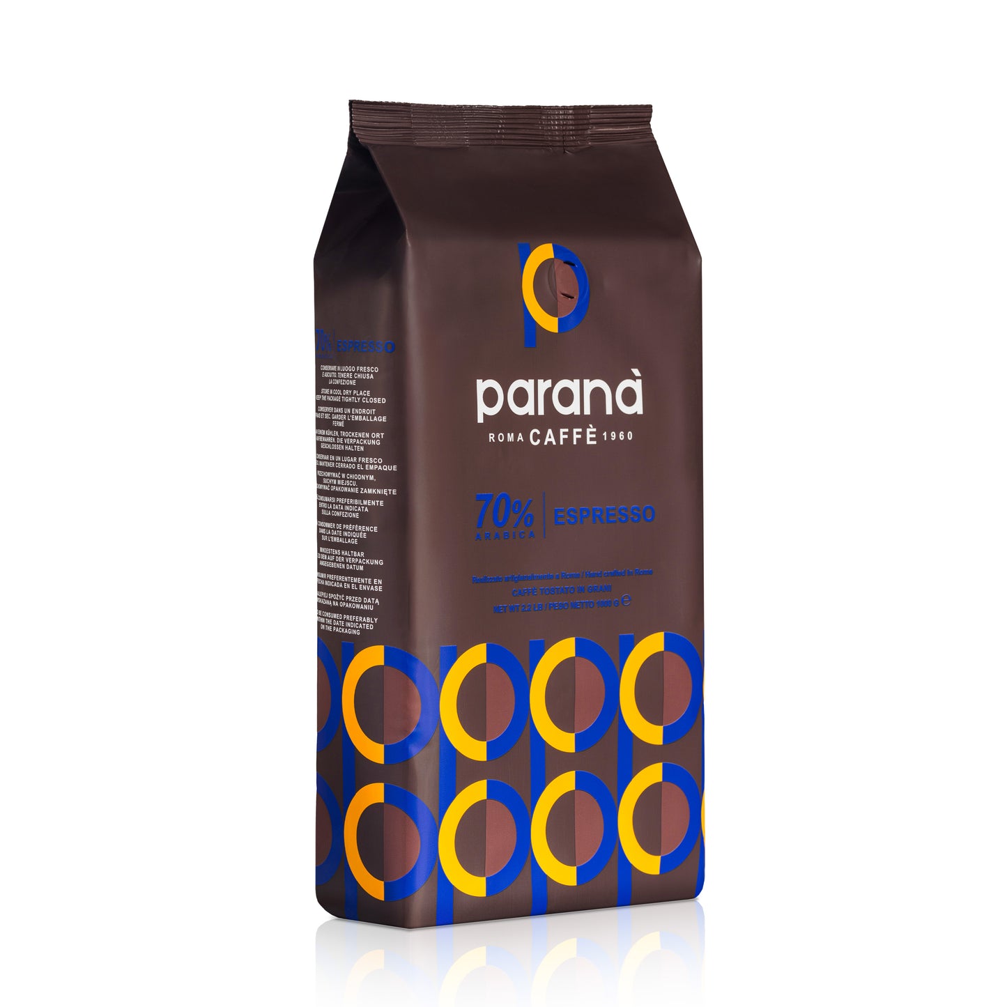 Espresso Whole Bean Italian Coffee 2.2 LB