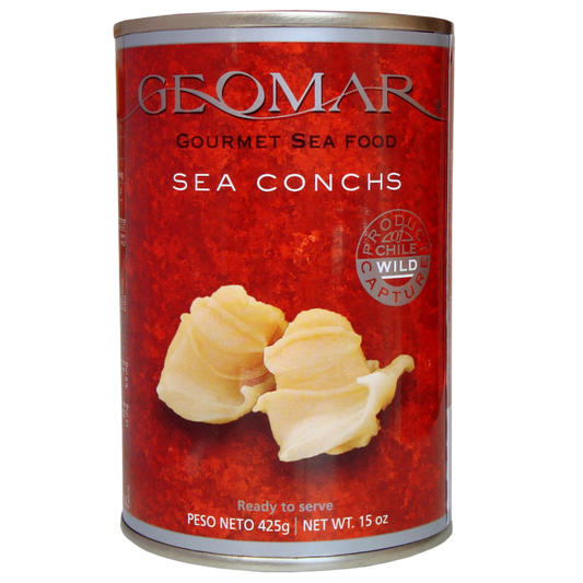 Geomar Gourmet Sea Food Sea Conchs in Red Can