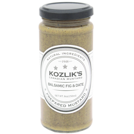 Balsamic Fig & Date Mustard, 8oz (227gm)