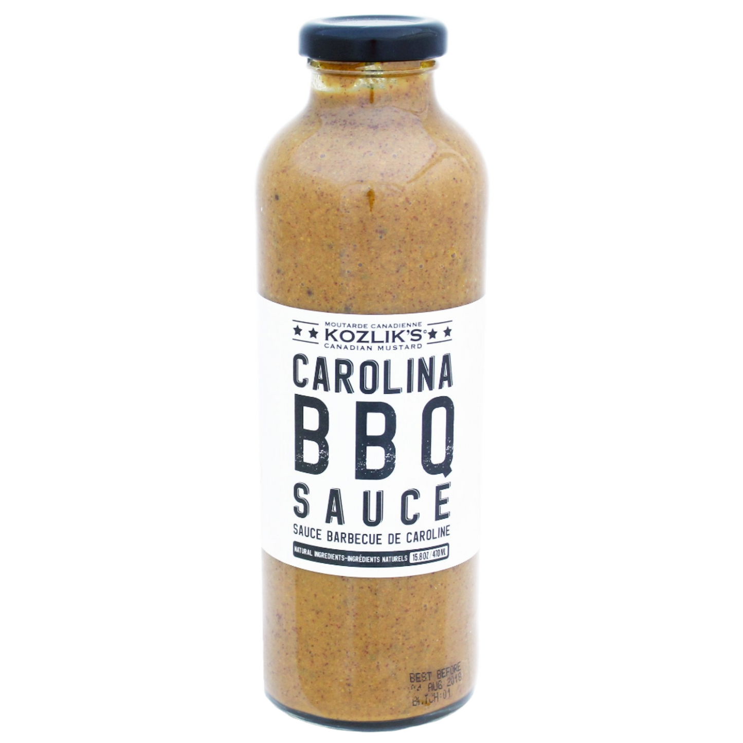 Carolina BBQ Sauce Kozliks Canadian Mustard