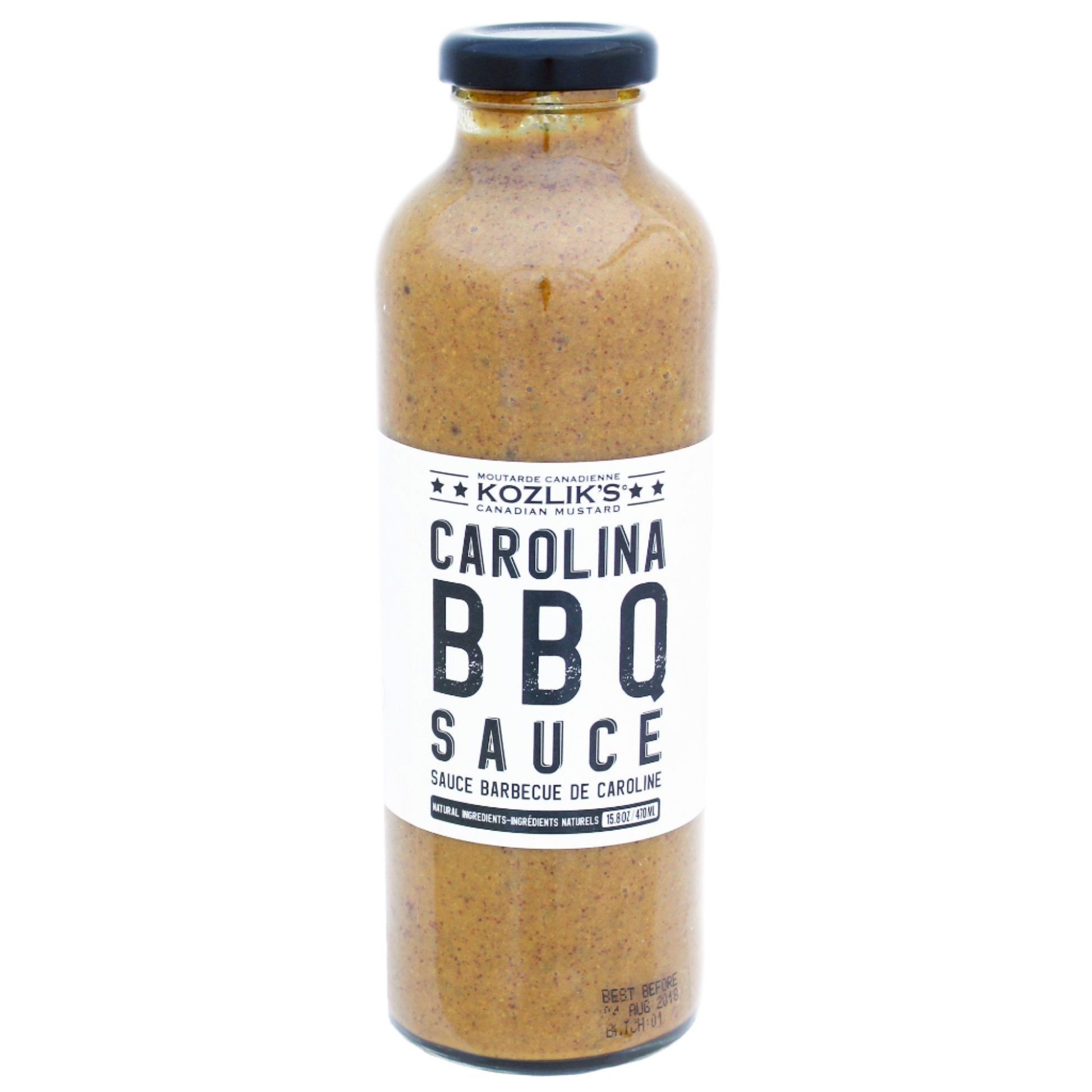 Carolina BBQ Sauce Kozliks Canadian Mustard