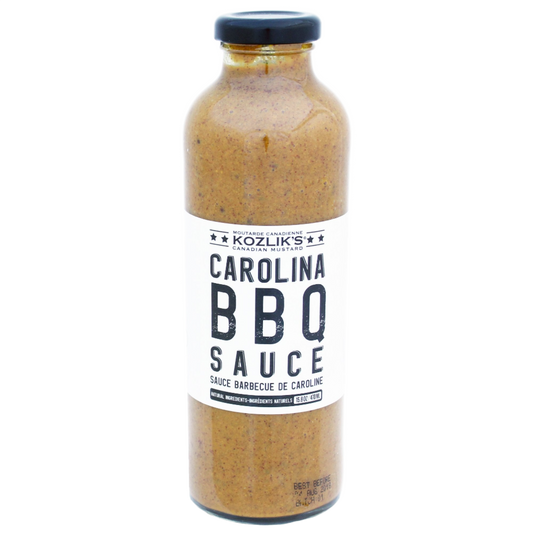 Carolina BBQ Sauce Kozliks Canadian Mustard