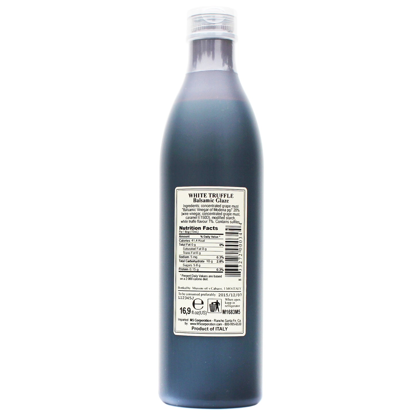 Truffle Flavored Balsamic Glaze, 16.9oz (500ml)