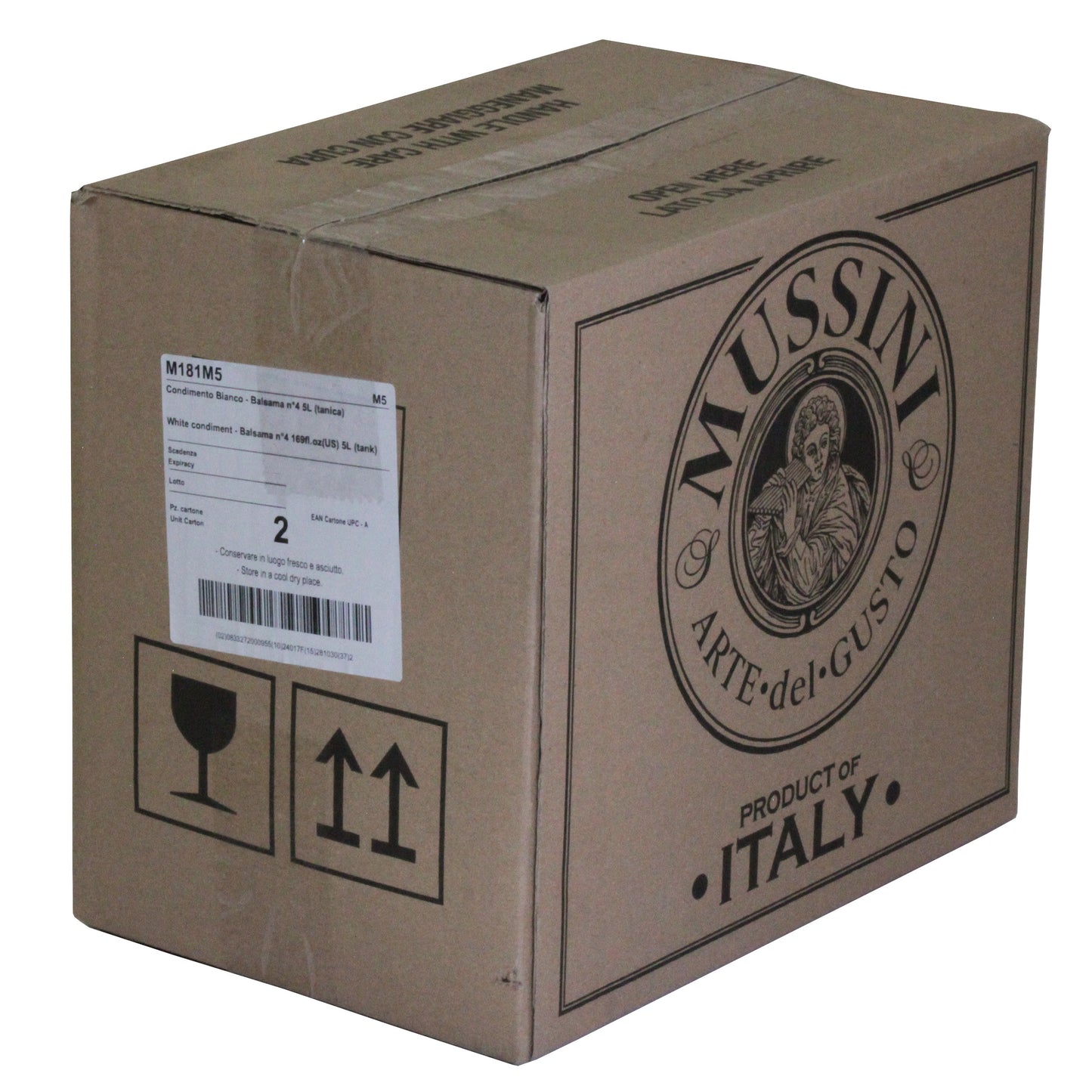 Sweet + Sour White Balsamic Condiment (6 Year), 169oz (5L)