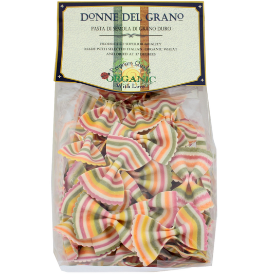 Donne del Grano 100% Organic Pasta Colored with Pure Vegetable Extracts