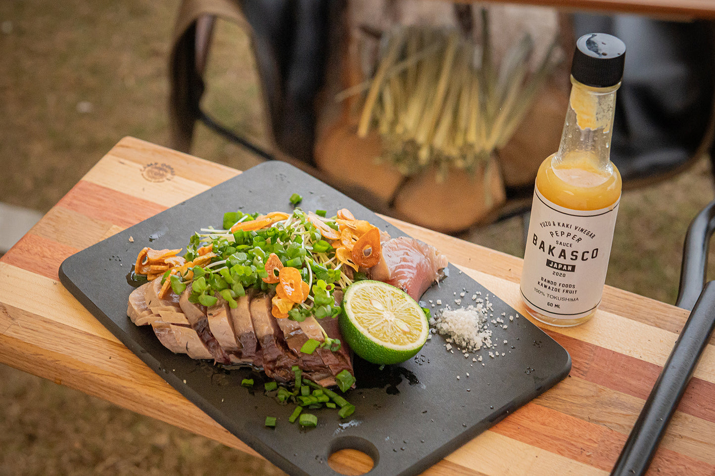 Bakasco - Yuzu & Kaki Vinegar Pepper Sauce