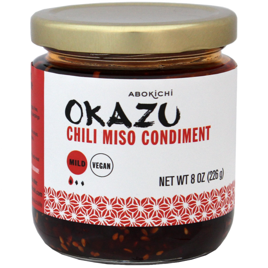 Okazu Chili Miso Condiment Mild Vegan by Abokichi