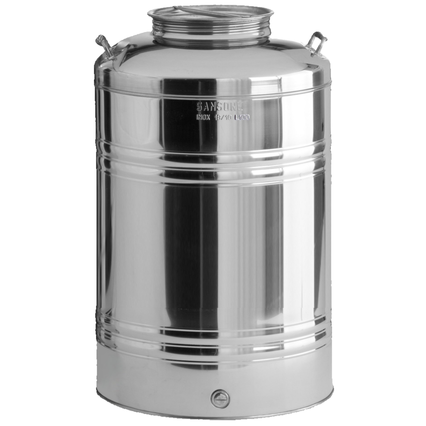 NSF Certified Stainless Steel Fusti, 100Liter (26.4Gallons) (3381oz)