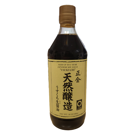 Soy Sauce aged up to 1yr (Usukuchi) - 16.9oz (500ml)