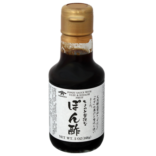 Japanese Ponzu Sauce with Yuzu & Sudachi Fruit Extract by Yamaroku Shoyu 