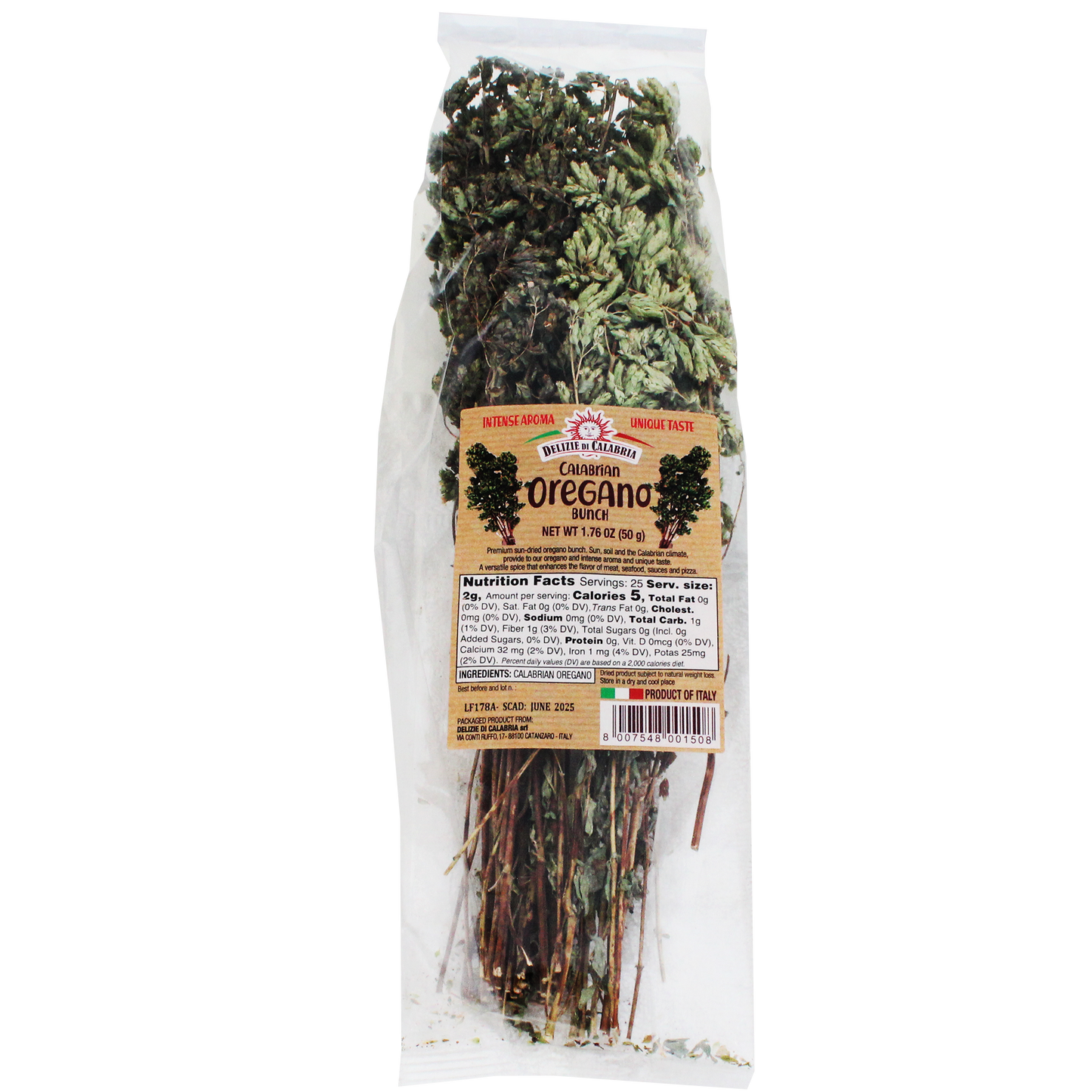 Calabrian Oregano Bunch Net WT 1.76 oz