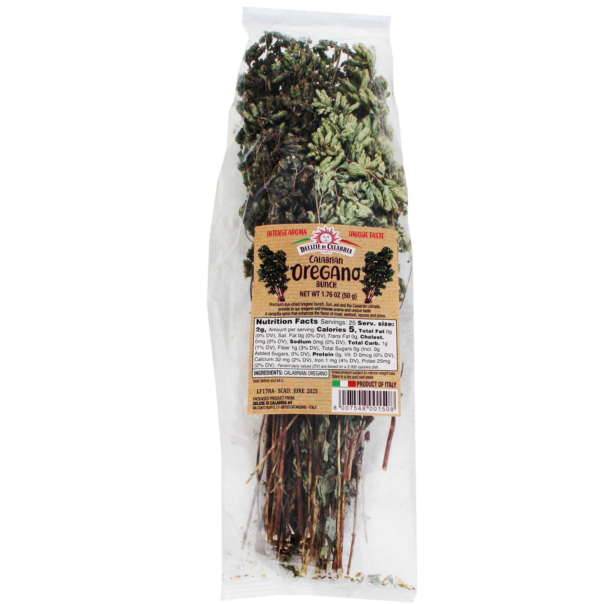 Calabrian Oregano Bunch Net WT 1.76 oz